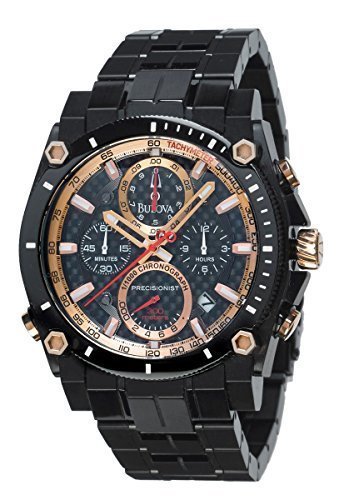 Bulova Precisionist Men&#39;s Quartz Watch 98B182