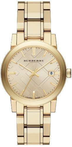 Burberry Light Champagne Dial Light Gold-tone Ladies Watch BU9134