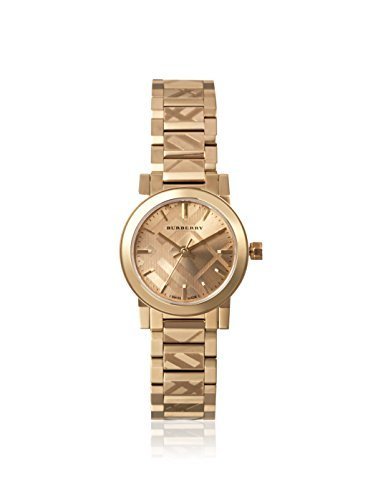 Burberry The City Champagne Dial Gold-tone Ladies Watch BU9227