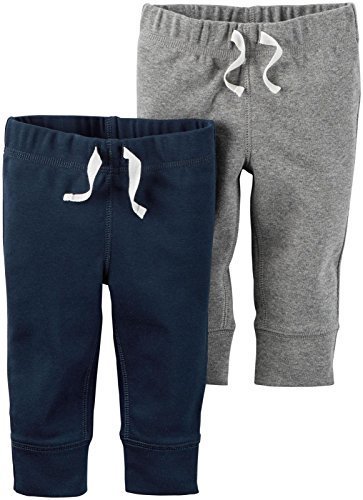Carter&#39;s Unisex Baby Bottoms, Navy, New Born