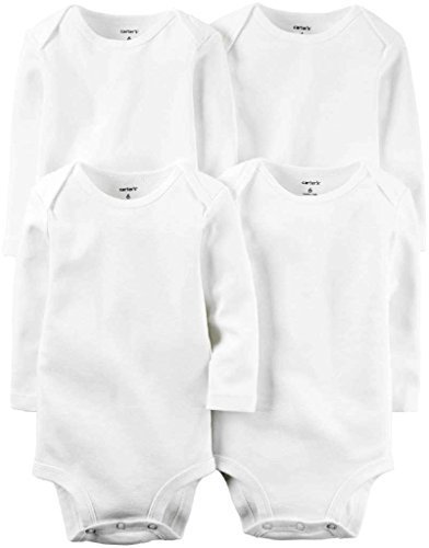 Carter&#39;s Baby Multi-Pk Bodysuits 126g388, White, 24 Months