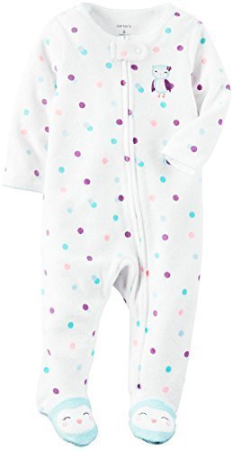 Carter&#39;s Baby Girls Terry 115g229, White, 9 Months Baby