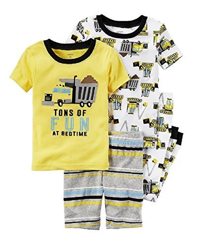 Carter&#39;s Boys&#39; 9M-5T 4-Piece Construction Set 18 Months