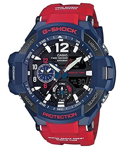 G-Shock GA-1100-2A Gravitymaster Stylish Watch - Blue Dial / One Size