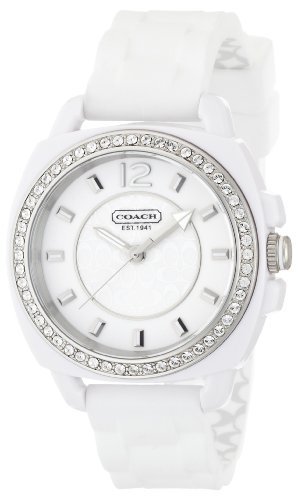 Coach Boyfriend Silicon Rubber Strap Watch 14501476