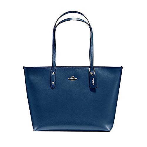 Coach City Crossgrain Leather Tote