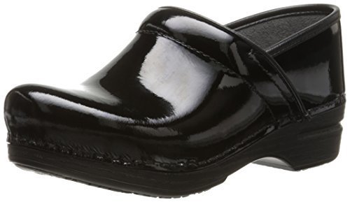 Dansko Women&#39;s Pro XP Mule,  Black Patent, 38 EU/7.5-8 M US