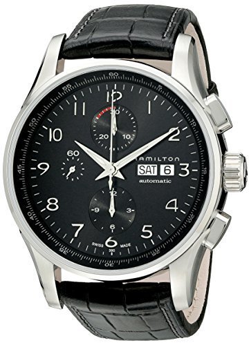 Hamilton Men's HML-H32716839 Jazzmaster Black Dial Watch