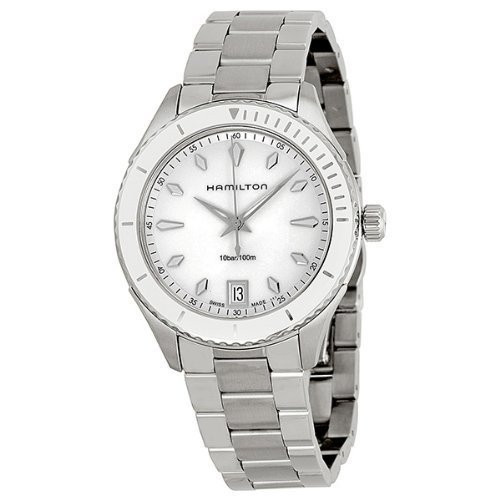 Hamilton Seaview White Dial Stainless Steel Ladies Watch H37411111