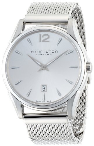 Hamilton Men's H38615255 Jazzmaster Silver Dial Watch