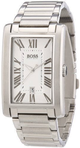 hugo boss rectangular watch mens