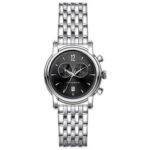 Joseph Abboud Berkshire Collection Men&#39;s Silvertone stainless steel Bracelet Chronograph Watch Ref.8017