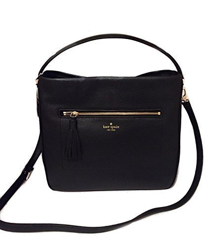 KATE SPADE #28029 White and Black Leather Crossbody