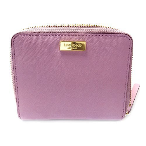 purple coach card holder