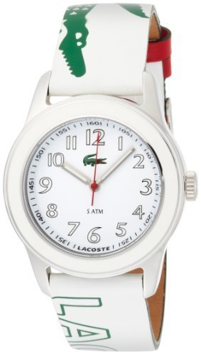 Lacoste Womens Graphic White and Green Watch 2000518