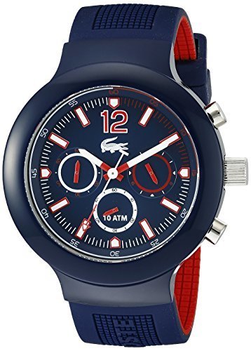 Lacoste Men&#39;s 2010703-BORNEO Blue Watch