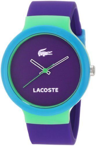Lacoste Goa Purple Dial Purple Rubber Unisex Watch 2020005