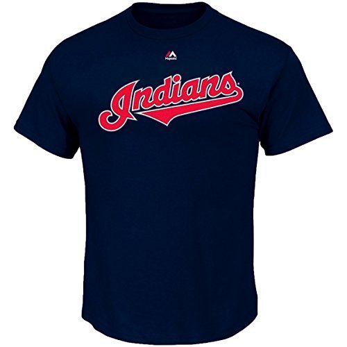 Francisco Lindor Cleveland Indians Youth Navy Name and Number Player T-shirt
