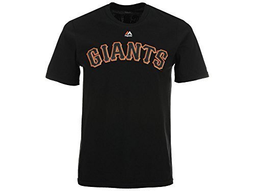 Madison Bumgarner Youth San Francisco Giants Black Name and Number Jersey T-shirt