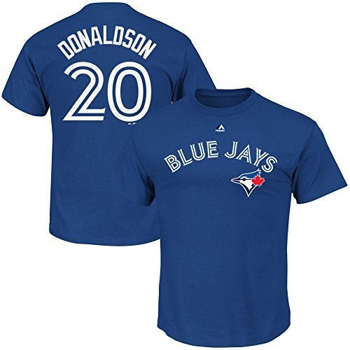 Josh Donaldson Toronto Blue Jays MLB Majestic Youth Blue Alternate Cool Base Replica Jersey (Youth Medium 10-12)