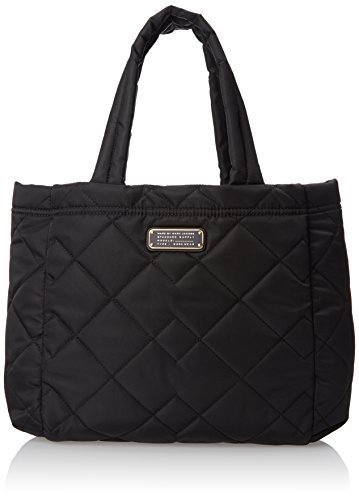 Marc by Marc Jacobs Crosby Quilt Nylon Small Tote Shoulder Bag, Black, One  Size
