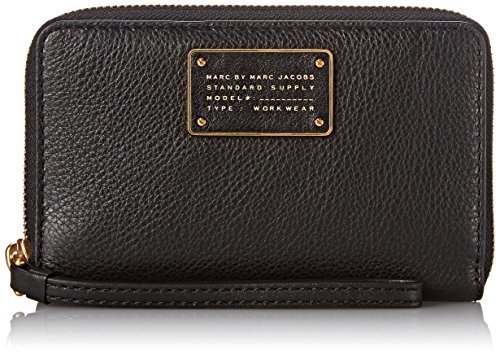 Marc by Marc Jacobs New Too Hot To Handle Wingman Wallet, Black, One Size