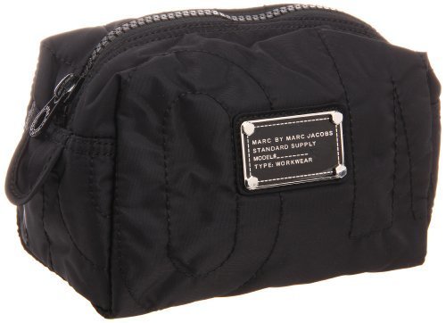 Marc By Marc Jacobs Core Pretty Nylon Small Cosmetic Case,Black,One Size