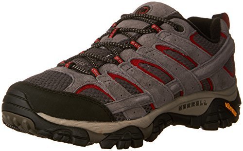 Merrell Men&#39;s Moab 2 Vent Hiking Shoe, Charcoal Grey