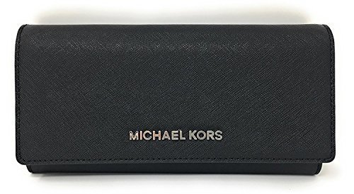 Michael Kors Jet Set Saffiano Leather Carryall Wallet