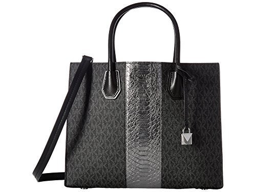 MICHAEL Michael Kors - Mercer Large Convertible Tote (Black) Tote Handbags