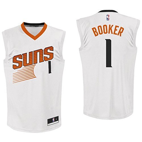NBA Youth 8-20 All Star Team Color Players Replica Jersey (Large 14/16, Devin Booker Home)
