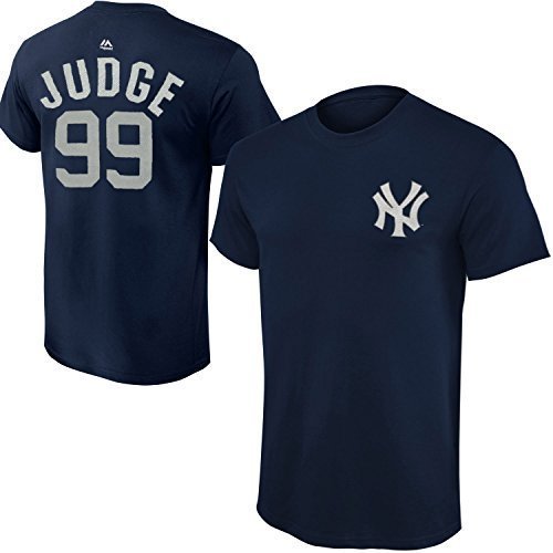 Aaron Judge - OuterStuff MLB Youth 8-20 Performance Team Color Player Name and Number Jersey T-Shirt