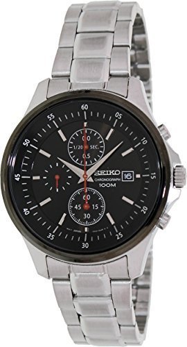 Seiko Chronograph Men&#39;s Quartz Watch SNDE27