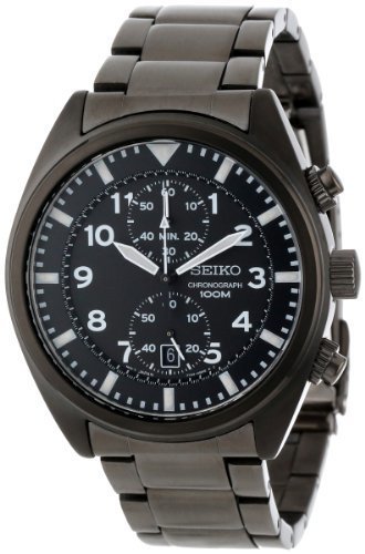Seiko Men&#39;s SNN233 Stainless Steel Watch
