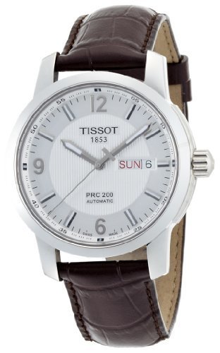 Tissot Men&#39;s T0144301603700 PRC 200 Silver Day Watch