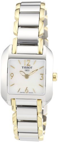 Tissot Women&#39;s T02228582 T-Wave Two-Tone Bracelet Watch