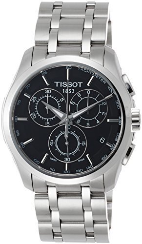 Tissot Men&#39;s T0356171105100 Couturier Chronograph Watch