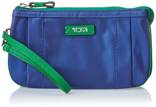 Tumi Journey Vienna Triple Compartment Wristlet, Atlantic, One Size