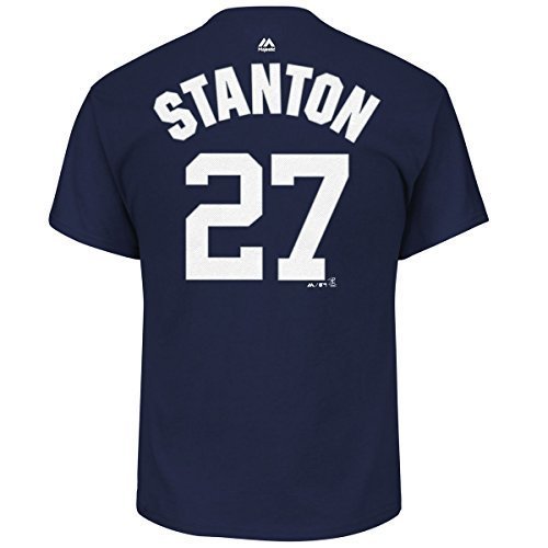Giancarlo Stanton New York Yankees #27 Youth Player Name &amp; Number T-Shirt (Youth Small 8)