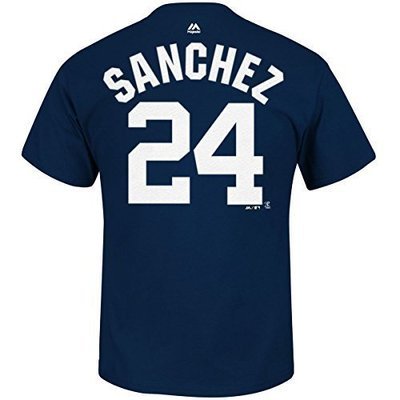 Gary Sanchez New York Yankees Youth Navy Name and Number Player T-shirt