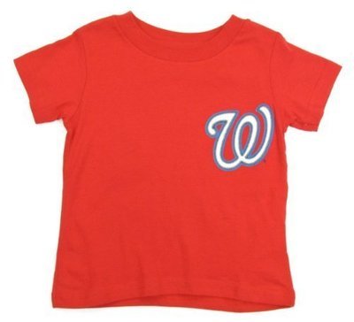 Bryce Harper Washington Nationals Red Youth Jersey Name and Number T-shirt