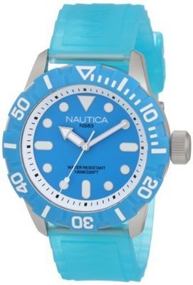 Nautica Men&#39;s N09602G South Beach Jelly NSR - 100  Watch