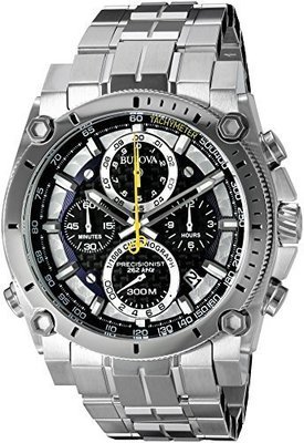 Bulova Men&#39;s 96B175 Precisionist Stainless Steel Watch