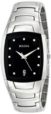Bulova Men&#39;s 96G46 Stainless Steel Watch with Link Bracelet