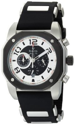 Bulova Men&#39;s 98B139 Marine Star Black Dial Watch