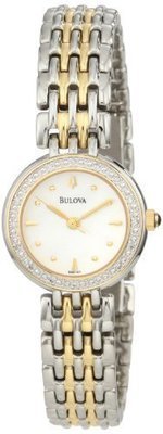 Bulova Women&#39;s 98R151 Diamond Petite Classic Watch