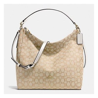 Coach Outline Signature Celeste Hobo Shoulder Crossbody Bag Purse Handbag…