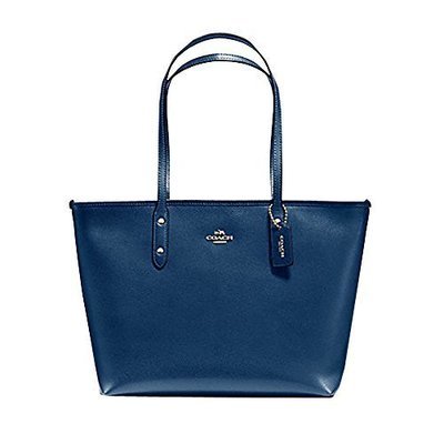 Coach City Crossgrain Leather Tote