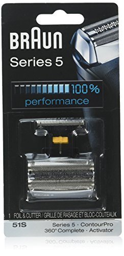Braun Series 5 51S Foil &amp; Cutter Replacement Head, Compatible with Previous Series 5 Models - 590cc