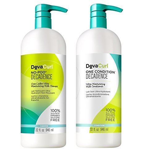 DevaCurl One Condition No-Poo Decadence 32oz DUO. NEW